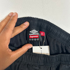 Supreme x Umbro Black Ripstop Track Pants Size L
