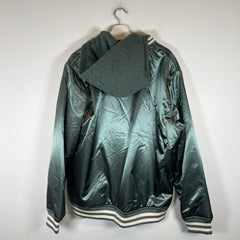 Kith Teal Satin Gorman Bomber Jacket Size XXL