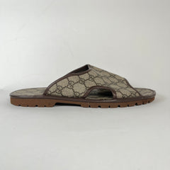 Gucci GG Supreme Tofflor Sandals Size 10