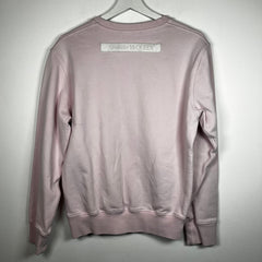 Alexander McQueen Pink Logo Crewneck Size S