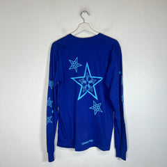 Chrome Hearts Blue Stars Longsleeve Size M