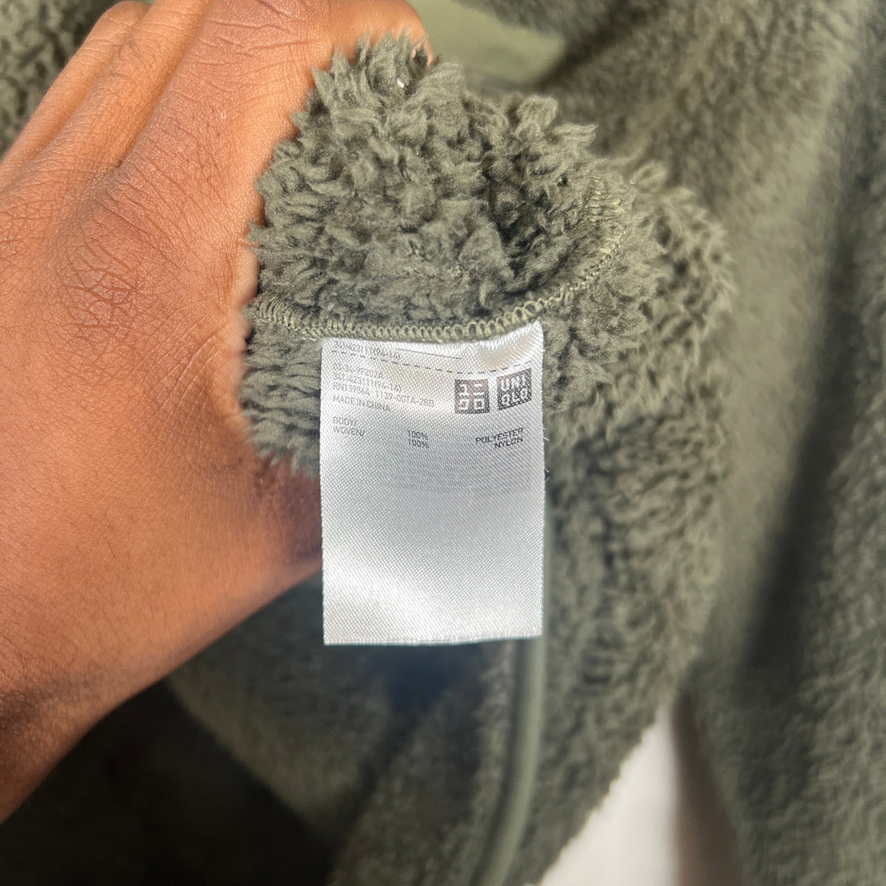 Engineered Garments x Uniqlo Olive Fleece Pullover Size L