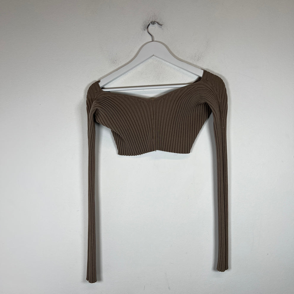 Jacquemus Beige La Maille Pablo Cardigan Size XS