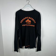 Chrome Hearts Orange King Taco Longsleeve Size XL
