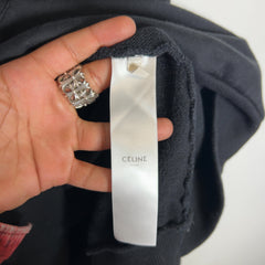 Celine Lucky Lover Studded Logo Hoodie