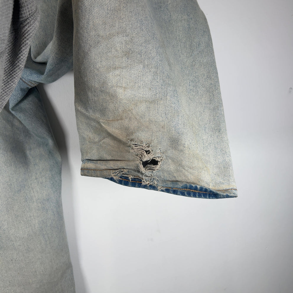 Supreme Embroidered 'New York' Denim Baggy Jeans
