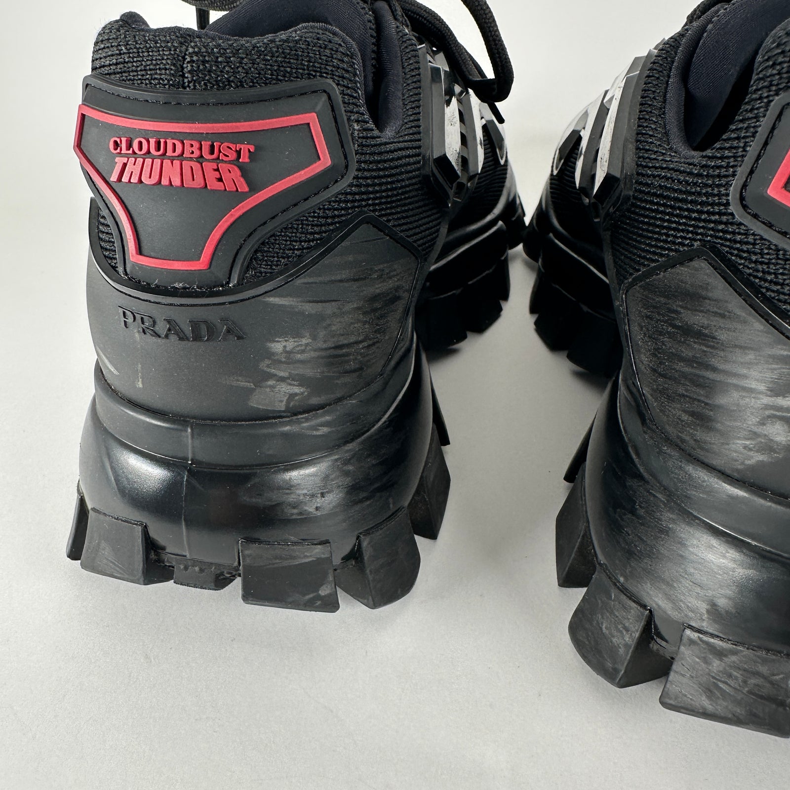 Prada Black Cloudbust Sneaker Size 8
