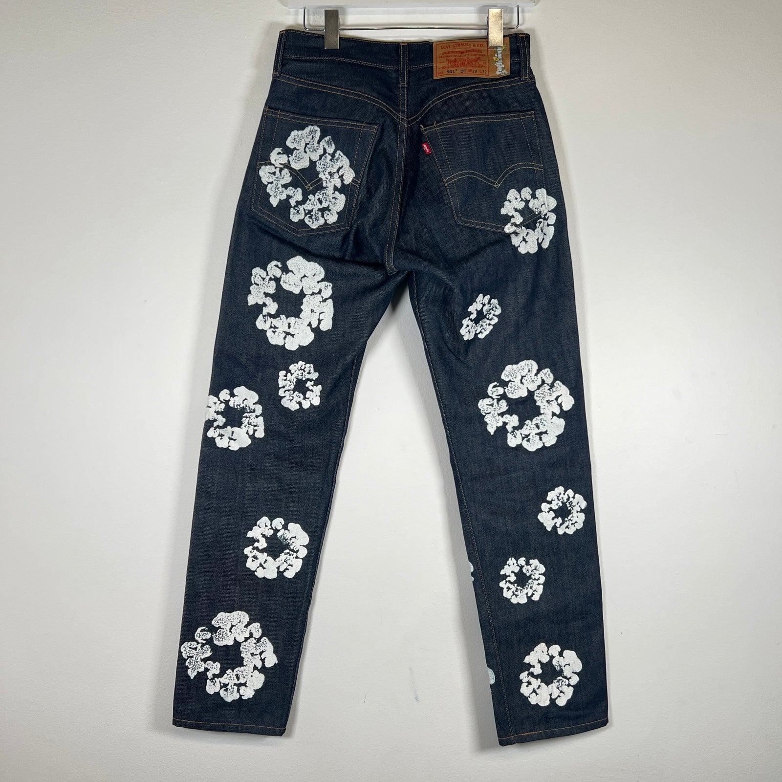 Denim Tears Raw Denim Wreath Jeans Size 29