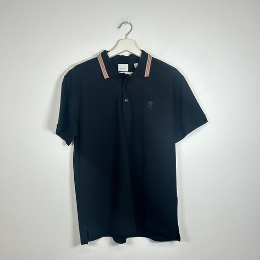 Burberry 'TB' Logo Black Shirt Size M