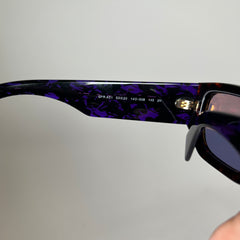 Prada Havana PR A01S Rectangular Sunglasses