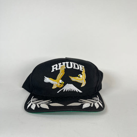 Rhude Black Eagle Souvenir Cap