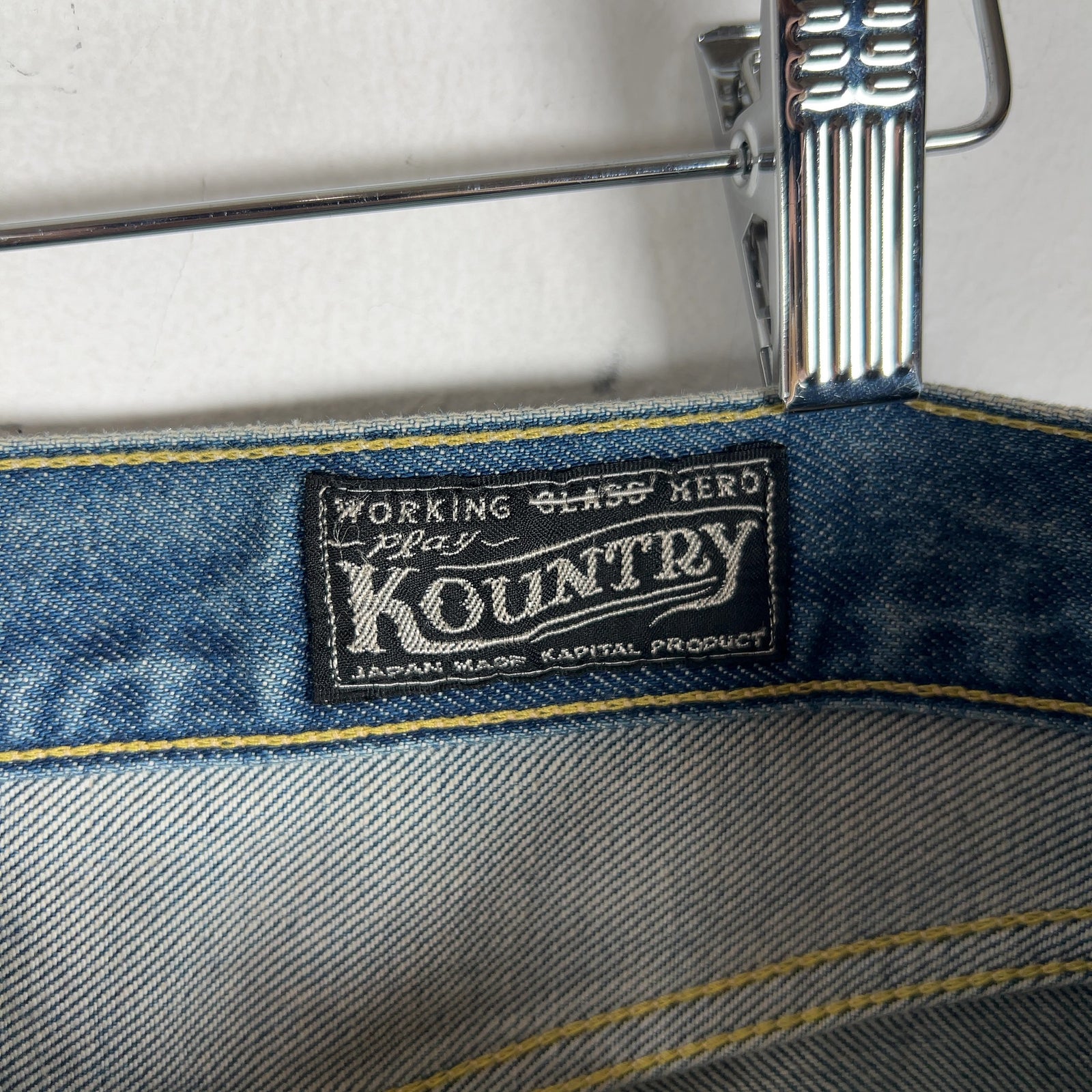 Kapital Monkey Cisco Gemstone Lightwash Jeans