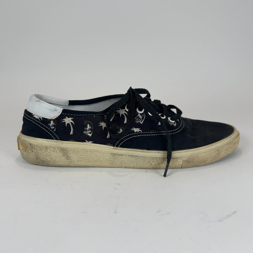Saint Laurent SS14 'Palm Tree' Lowtop Sneakers
