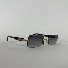 Chrome Hearts Deep 1 Rose Gold Sunglasses