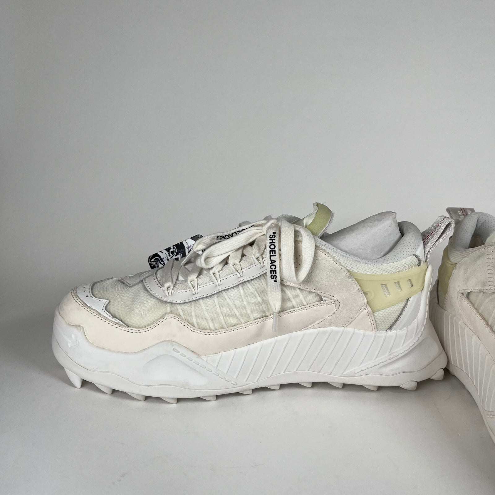 Off-White Odsy 1000 White Sneakers Size 44