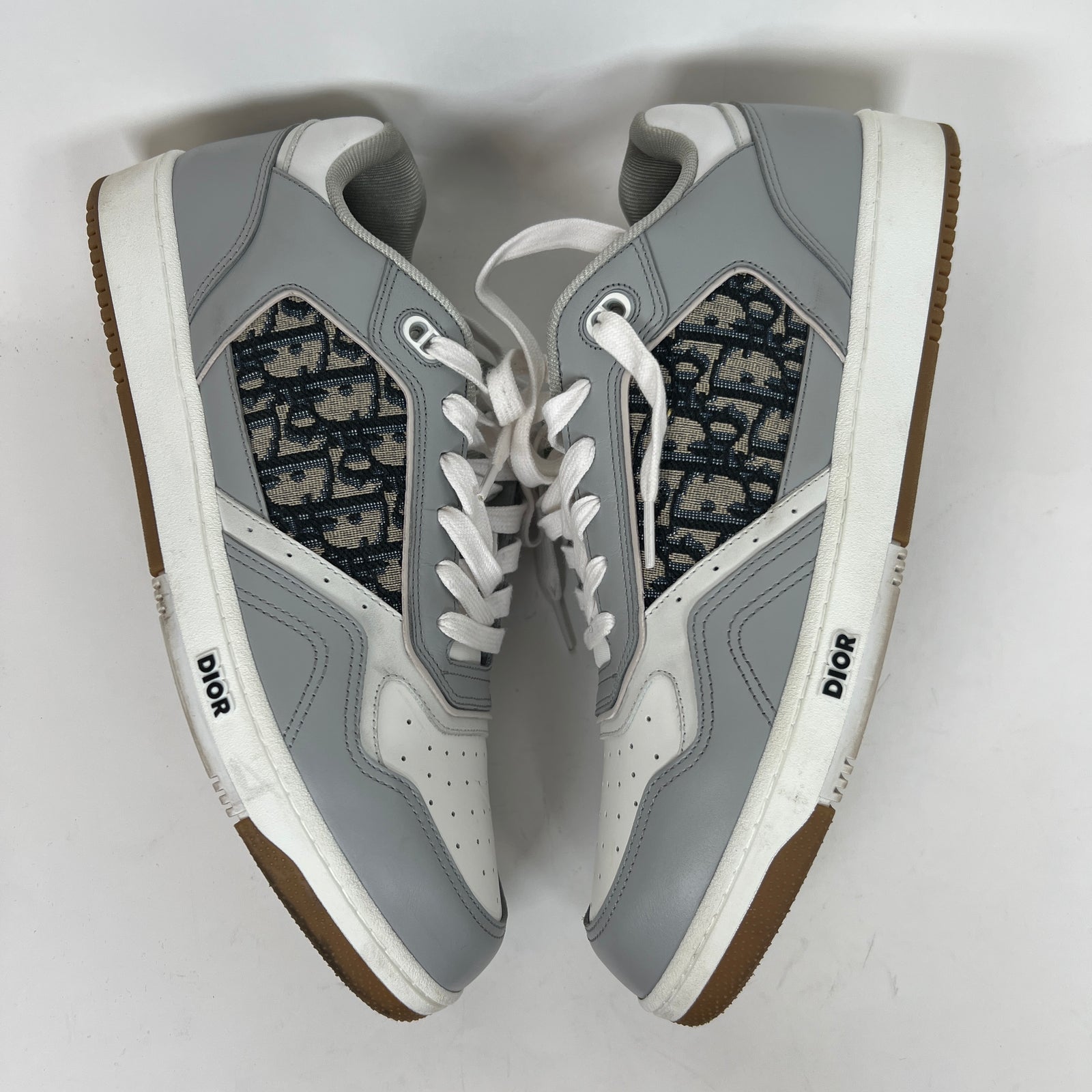 Dior Grey Monogram B27 Sneaker Size 47