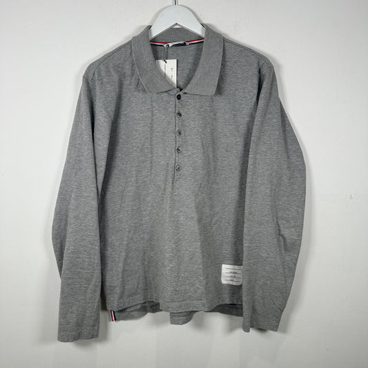 Thom Browne Gray Quarter Button-Up Size 2