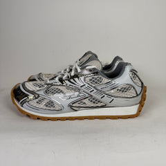 Bottega Veneta Silver Mesh Orbit Sneakers