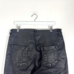 Rick Owens DRKSHDW Detroit Waxed Denim Jeans