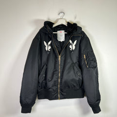 Supreme x Playboi SS26 Hooded MA-1 Bomber Jacket