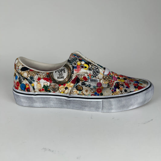 Supreme x Vans Mike Kelley 'Skate Era' Lowtop Sneakers