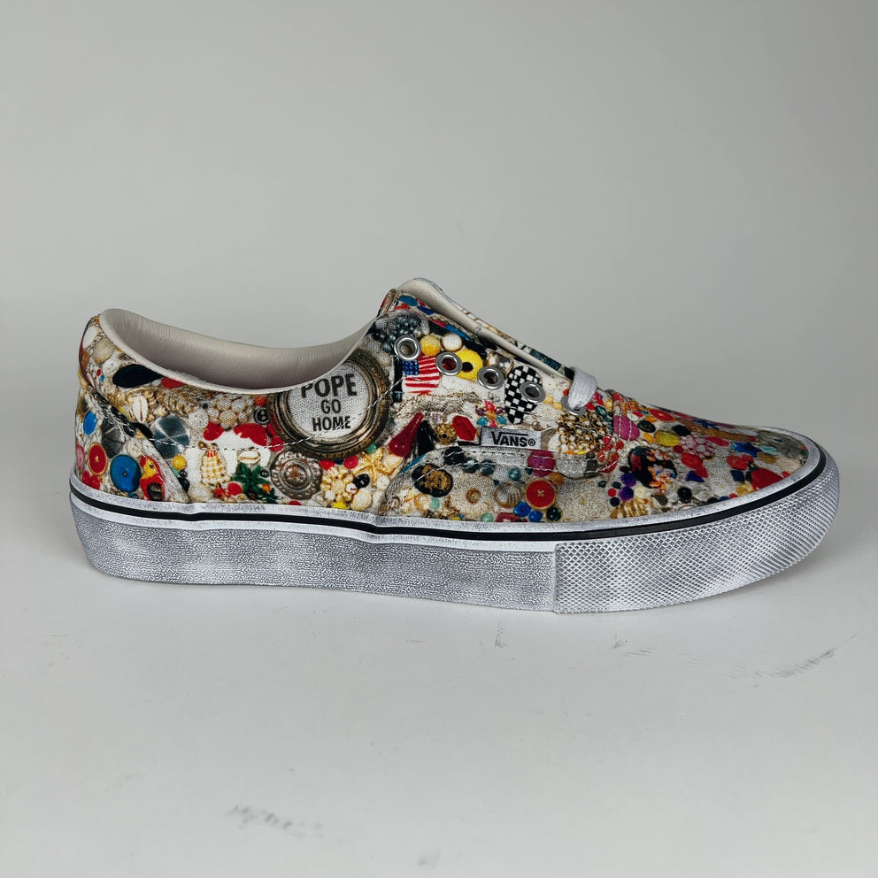 Supreme x Vans Mike Kelley 'Skate Era' Lowtop Sneakers