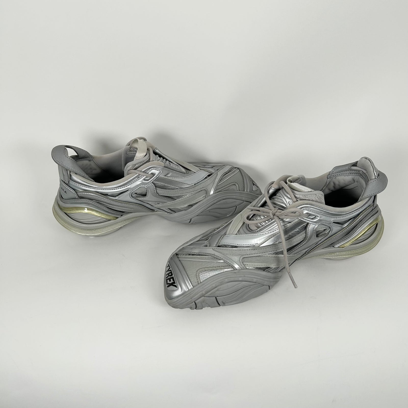 Balenciaga Grey Tyrex Sneakers Size 42