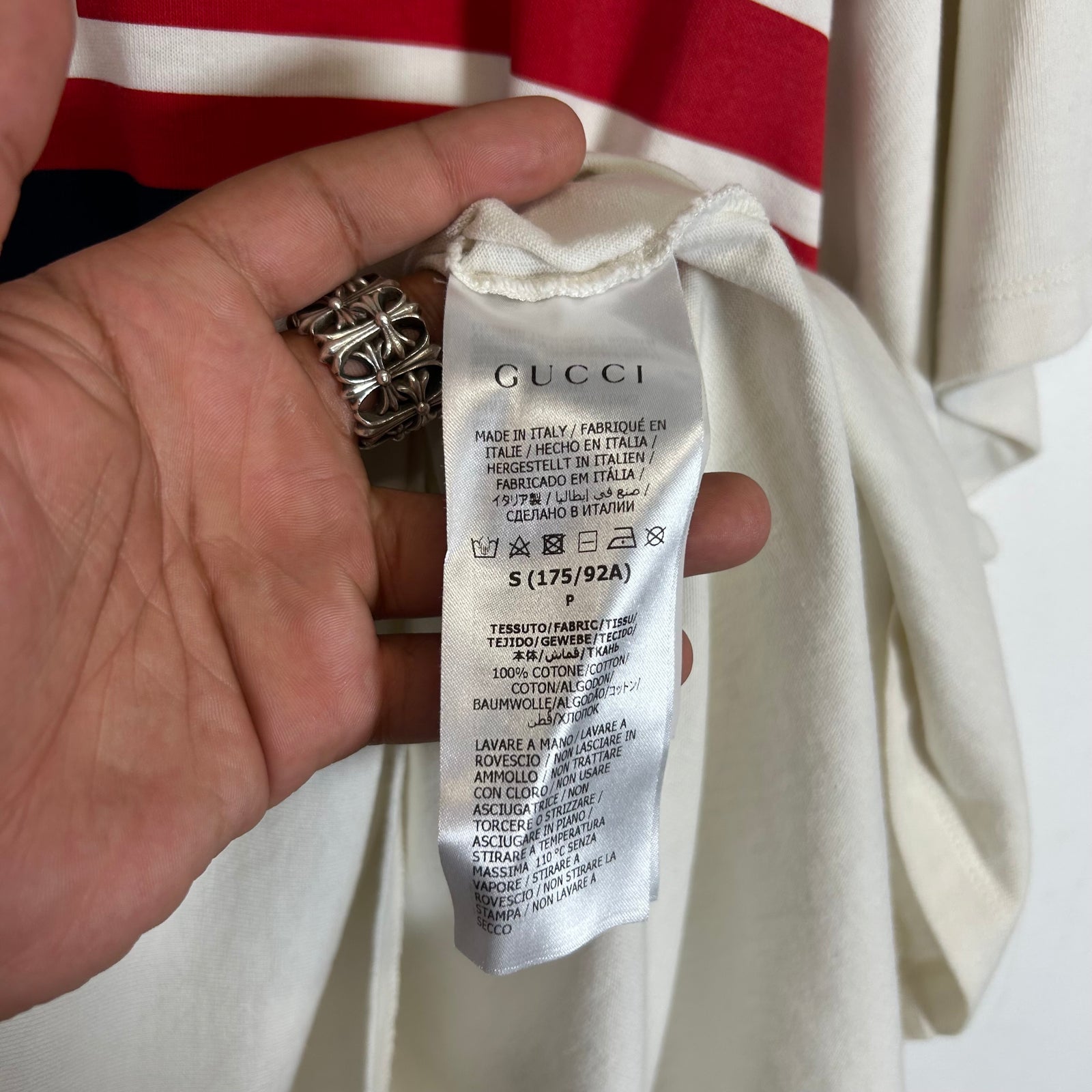 Gucci Interlocking G Striped T-Shirt