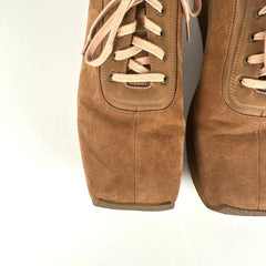 Eckhaus Latta x UGG Square Toe Suede Low Top Size 43