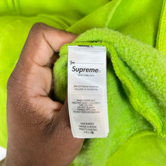 Supreme Lime Green Mini Bogo Zip-Up Hoodie Size XL