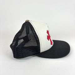 Chrome Hearts RWB Cemetary Cross Patch Trucker Hat