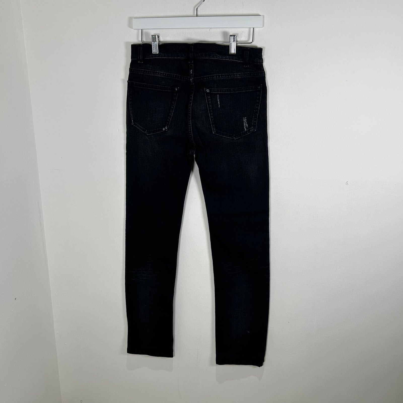 Balenciaga Grey-Wash Straight Fit Jeans Size 29