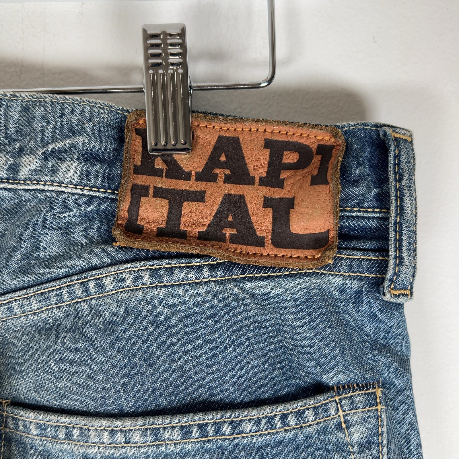 Kapital Monkey Cisco Gemstone Lightwash Jeans