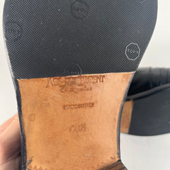 Saint Laurent Black Banded Dress Shoe Size 11.5