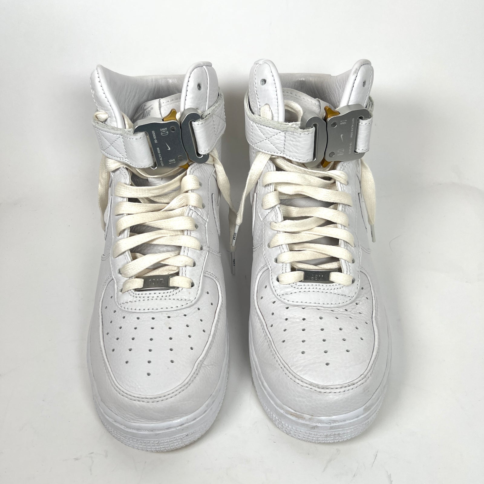Alyx x Nike White Air Force 1 High Size 10