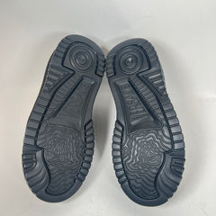 Versace Black Odissea Leather Sneaker Size 38