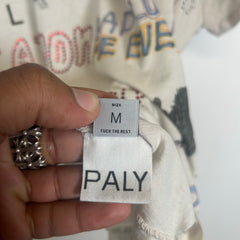 Paly Hollywood Cream 'Bad Luck' T-Shirt Size M