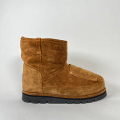 Acne Studios Brown Low Shearling Boots Size 42