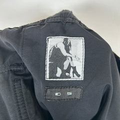 Rick Owens Black Nylon Creatch Cargos Size M