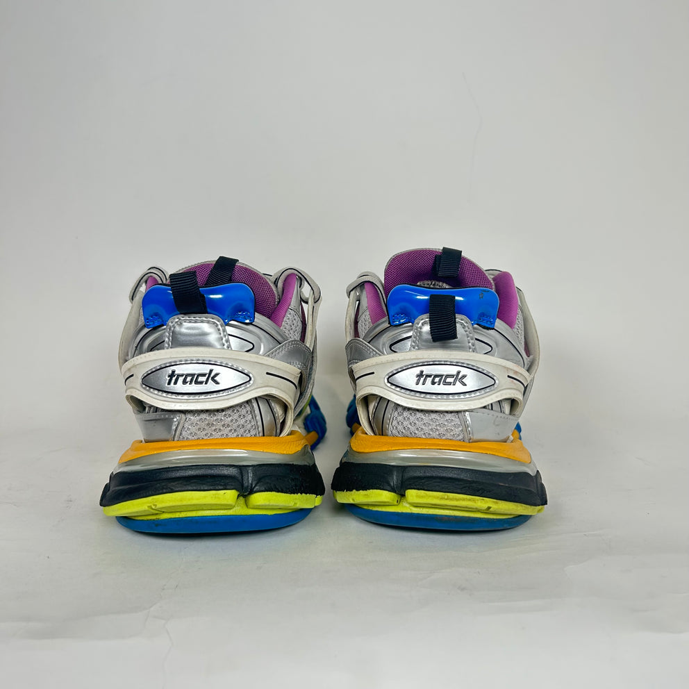 Balenciaga Metallic Multi Track Sneakers Size 41