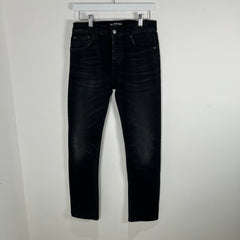 Balenciaga Grey-Wash Straight Fit Jeans Size 29