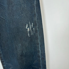 Dior Homme Indigo Clawmark Jeans Size 34