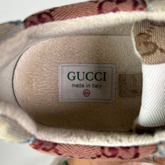 Gucci Multi Orange GG Rhyton Sneaker Size GG 10.5