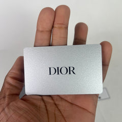 Dior Latte Grained Calfskin Medium Saddle Bag