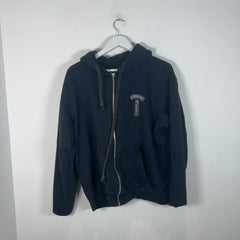 Chrome Hearts T-Bar Graphic Zip Up Hoodie
