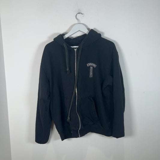 Chrome Hearts T-Bar Graphic Zip Up Hoodie
