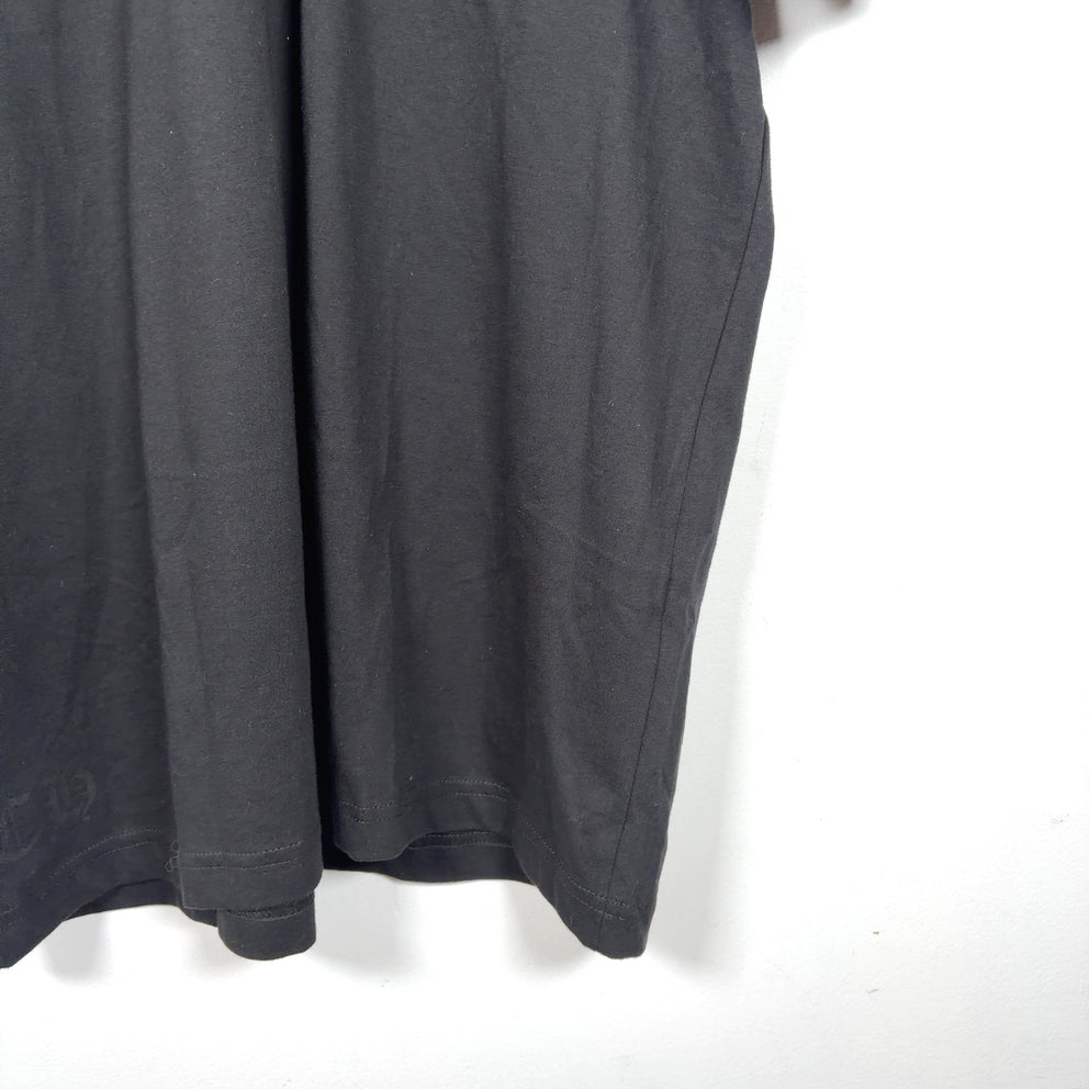 Chrome Hearts Neck Logo Black T-Shirt