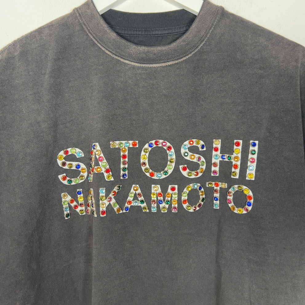 Satoshi Nakamoto Gem Stone Logo T-Shirt
