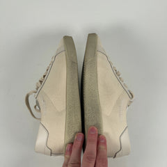 Saint Laurent Spell Out Logo Lowtop Sneakers