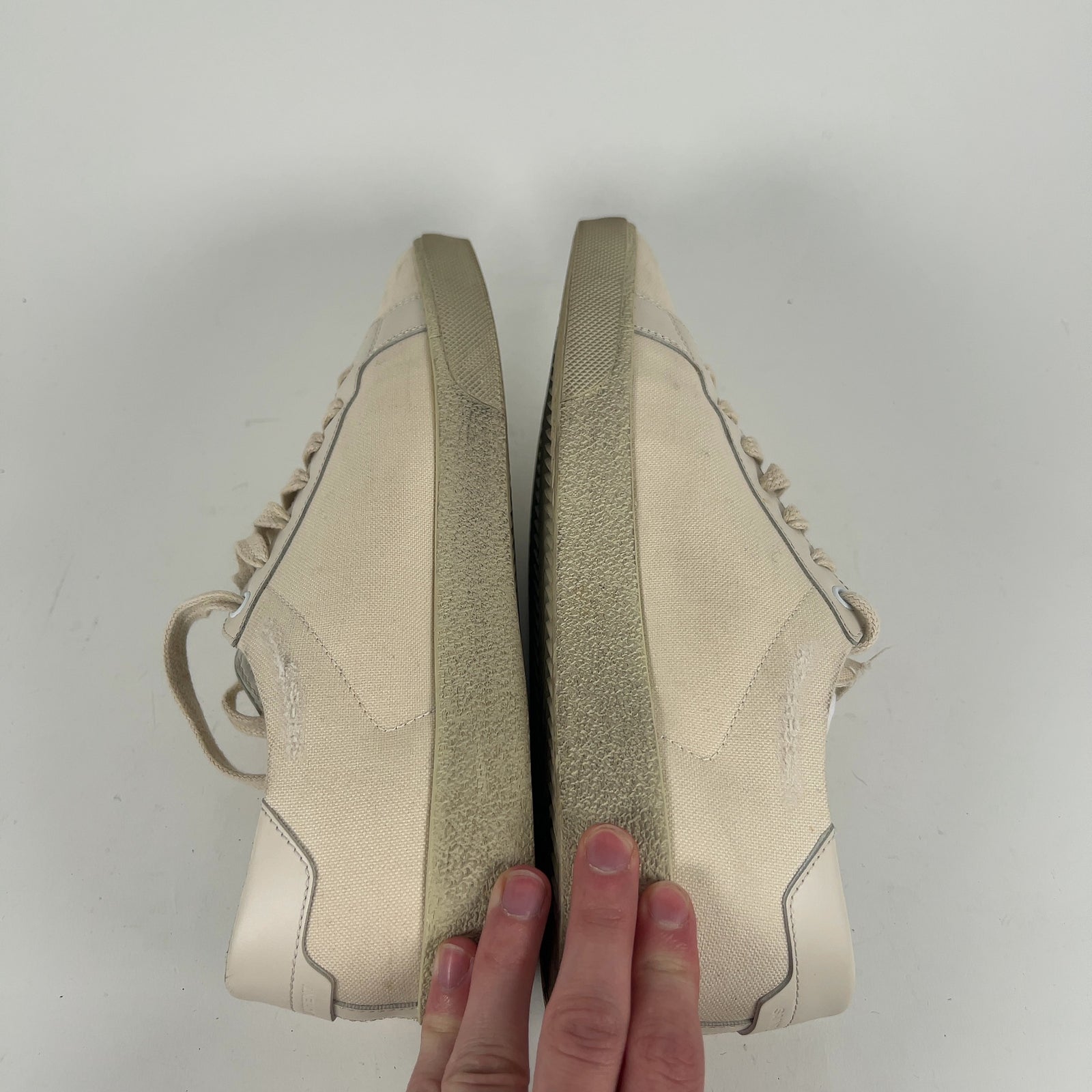 Saint Laurent Spell Out Logo Lowtop Sneakers